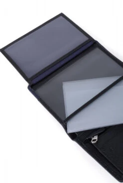 Hexagona Portefeuille Européen En Cuir De Vachette Noir Marine " 687812 " -Maroquinerie portefeuilleeuropeenencuirdevachette687812 noir marine 4 086421900 1655 16032021