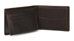 Hexagona Portefeuille Italien En Cuir De Vachette Marron " 151049 "