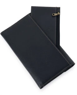 Hexagona Portefeuille Stop RFID En Cuir De Vachette Marine " 137860 " -Maroquinerie portefeuillestoprfidencuirdevachette1378605 062291100 1127 12072021