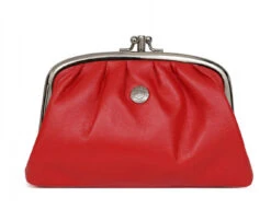 Hexagona Porte Monnaie En Cuir D'agneau Rouge " E77271 " -Maroquinerie portemonnaieencuirdagneaue772715 040208100 1022 19032021