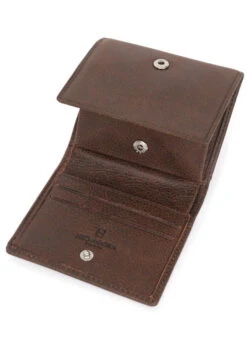 Hexagona Porte-monnaie En Cuir De Vachette Marron " 667291 " -Maroquinerie portemonnaieencuirdevachettevieilli667291 marron 4 064127000 1652 16032021