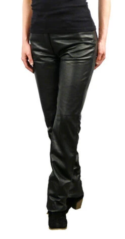 Pantalon Cuir Femme Noir " 501 " -Maroquinerie pretty4650501facez1 056286500 1850 10102011