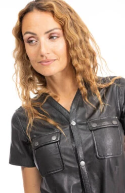 GIPSY Robe Agneau "13245" Noir -Maroquinerie robe13245 032651800 1551 25092023