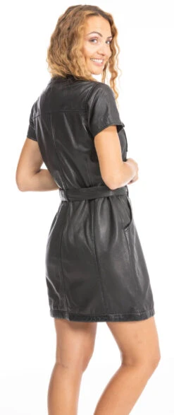 GIPSY Robe Agneau "13245" Noir