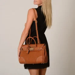 Mac Douglas - Sac à Main Pyla Bryan XS MC91 Châtain 10 Mac Douglas - Sac à Main Pyla Bryan XS MC91 Châtain -Maroquinerie sac a main pyla bryan xs mc91 chatain mac douglas itbag 4