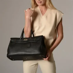 Mac Douglas - Sac à Main Pyla Romy S VG01 Noir -Maroquinerie sac a main pyla romy s vg01 cuir noir mac douglas femme 4