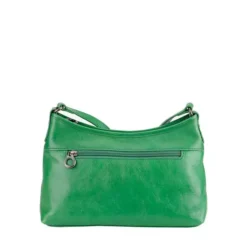 Arthur & Aston - Sac Porté épaule Edith Vert 5 Arthur & Aston - Sac Porté épaule Edith Vert -Maroquinerie sac baguette edith arthur aston vert 2