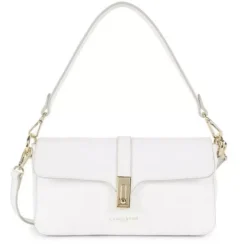 Lancaster - Sac Baguette Foulonné Milano Blanc