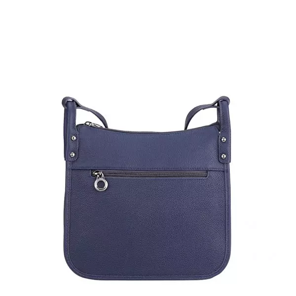 Arthur & Aston - Sac Bandoulière Cuir S Rosalia Bleu 2 Arthur & Aston - Sac Bandoulière Cuir S Rosalia Bleu – Image 2