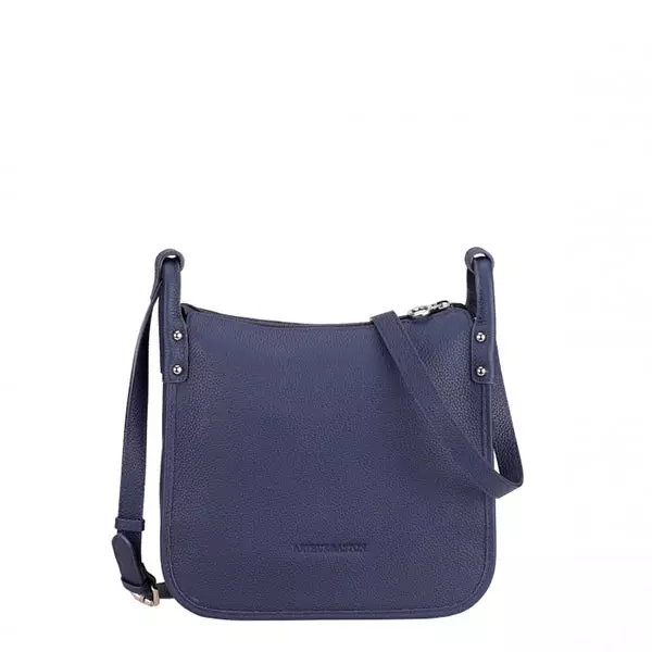Arthur & Aston - Sac Bandoulière Cuir S Rosalia Bleu 1 Arthur & Aston - Sac Bandoulière Cuir S Rosalia Bleu