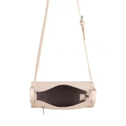 Arthur & Aston - Sac Bandoulière Cuir S Rosalia Beige -Maroquinerie sac bandouliere foulonne rosalia arthur aston beige 2