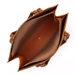 Lancaster - Sac Cabas Foulonné Double Camel In Orange 5 Lancaster - Sac Cabas Foulonné Double Camel In Orange -Maroquinerie sac cabas foulonne double lancaster camel orange 2