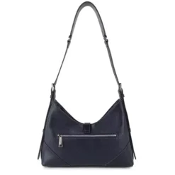 Lancaster - Sac Hobo Delta Milano Bleu Foncé