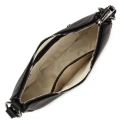 Lancaster - Sac Porté épaule Hobo Firenze - Noir -Maroquinerie sac hobo firenze noir lancaster 2