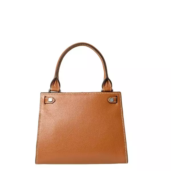 Mac Douglas - Mini Sac Porté Main Temple Buni Châtain 2 Mac Douglas - Mini Sac Porté Main Temple Buni Châtain – Image 2