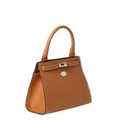 Mac Douglas - Mini Sac Porté Main Temple Buni Châtain 5 Mac Douglas - Mini Sac Porté Main Temple Buni Châtain -Maroquinerie sac main temple buni mini macdouglas chatain 2