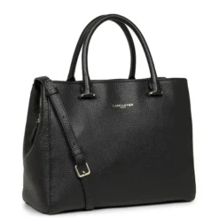 Lancaster - Sac à Main Dune Noir 6 Lancaster - Sac à Main Dune Noir -Maroquinerie sac porte main dune lancaster cuir noir cabas femme hiver 2020 2