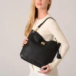 Mac Douglas - Sac Shopping Kentucky Romy S VG01 Noir -Maroquinerie sac shopping kentucky romy s vg01 cuir vachette noir mac douglas femme 4