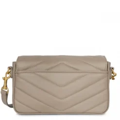 Lancaster - Sac Trotteur Soft Matelassé Galet -Maroquinerie sac soft matelasse lancaster galet 1