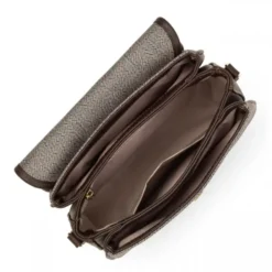 Lancaster - Sac Trotteur Chevron Fia M - Marron -Maroquinerie sac trotteur chevron fia lancaster marron 2