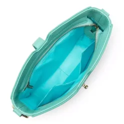 Lancaster - Sac Trotteur Foulonné Milano Lagon 5 Lancaster - Sac Trotteur Foulonné Milano Lagon -Maroquinerie sac trotteur foulonne milano lancaster lagon 2