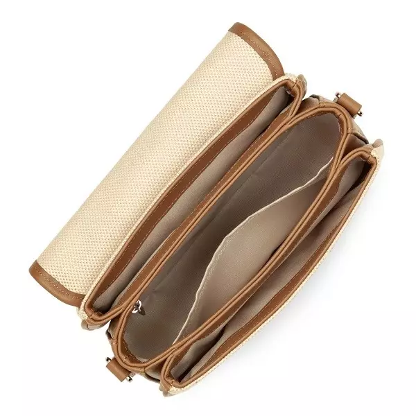 Lancaster - Sac Trotteur Canvas Fia Camel 3 Lancaster - Sac Trotteur Canvas Fia Camel – Image 3