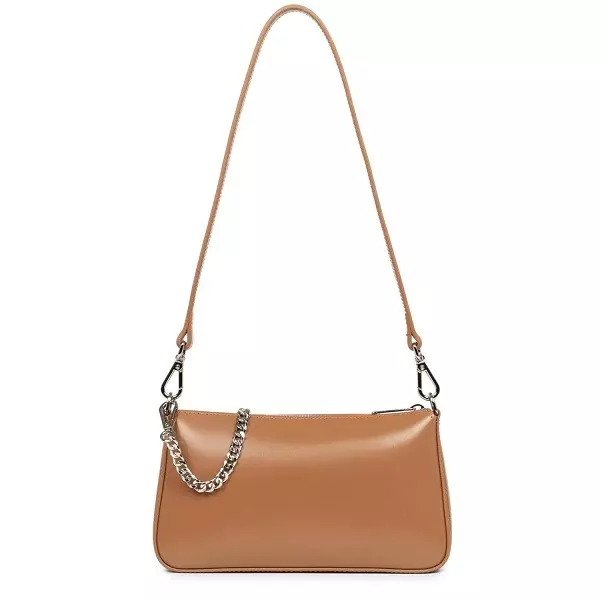 Lancaster - Petit Sac Trotteur Suave Even - Camel 2 Lancaster - Petit Sac Trotteur Suave Even - Camel – Image 2