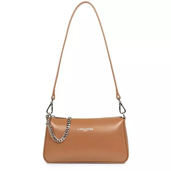 Lancaster - Petit Sac Trotteur Suave Even - Camel 1 Lancaster - Petit Sac Trotteur Suave Even - Camel