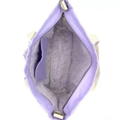 Hindbag - Grand Sac Cabas Jean - Lilas -Maroquinerie sac weekend jean 605 2