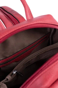 Hexagona Sac à Dos Synthétique Femme Framboise " 315306 " -Maroquinerie sac dos femme ligne gracieuse 315306 10 021894400 1639 17022022