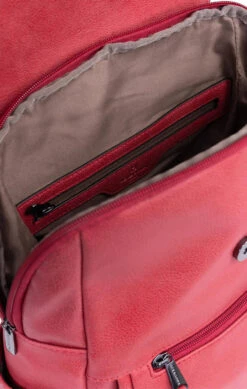 Hexagona Sac à Dos Synthétique Framboise " 316748 " -Maroquinerie sac dos femme ligne gracieuse 316748 27 025123900 1642 17022022