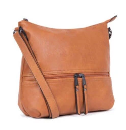 Hexagona Sac Porté Travers Synthétique Terre " 315314 "