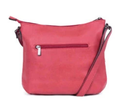 Hexagona Sac Porté Travers Synthétique Framboise " 315314 " -Maroquinerie sac main cuir femme 315314 8 098702500 1646 17022022