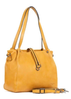 Hexagona Sac Porté épaule 2 Anses Synthétique Moutarde " 316747 "