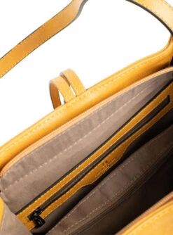 Hexagona Sac Porté épaule 2 Anses Synthétique Moutarde " 316747 " -Maroquinerie sac main femme 316747 25 032665500 1604 17022022