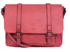 Hexagona Sac Gibecière Synthétique Framboise " 319486 " -Maroquinerie sac main femme ligne gracieuse 319486 6 007575800 1643 17022022