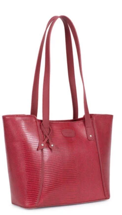 Hexagona Sac Cabas Porté épaule Synthétique Carmin " 866984 "