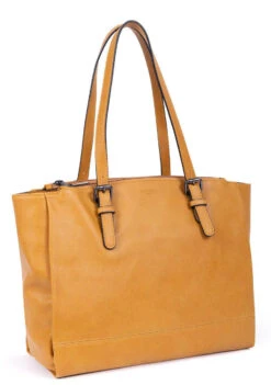 Hexagona Sac Porté épaule 2 Anses Synthétique Moutarde " 316137 "