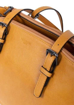 Hexagona Sac Porté épaule 2 Anses Synthétique Moutarde " 316137 " -Maroquinerie sac main femme gracieuse 316137 24 004287600 1611 17022022