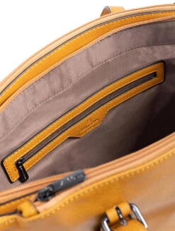 Hexagona Sac Porté épaule 2 Anses Synthétique Moutarde " 316137 " -Maroquinerie sac main femme gracieuse 316137 25 090059500 1611 17022022