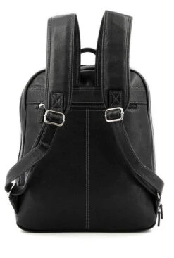 Hexagona Sac à Dos Cuir Vachette Noir " 461351 "