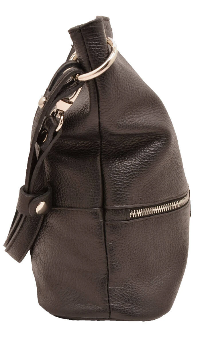 Sac Cuir Femme Vachette Noir "JOSS" 2 Sac Cuir Femme Vachette Noir "JOSS" – Image 2