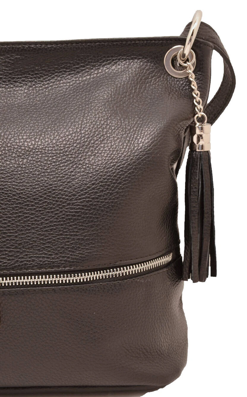 Sac Cuir Femme Vachette Noir "JOSS" 3 Sac Cuir Femme Vachette Noir "JOSS" – Image 3