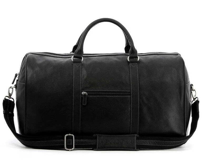 Hexagona Sac De Voyage Cuir Vachette Noir " 462967" 1 Hexagona Sac De Voyage Cuir Vachette Noir " 462967"