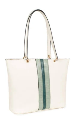 Hexagona Sac Cabas Porté épaule Synthétique Ivoire " 879605 "