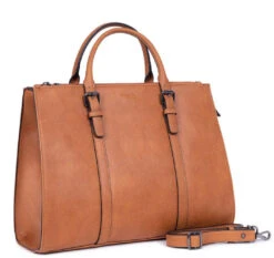 Hexagona Sac Porté Main 2 Poignées Synthétique Terre " 316105 "