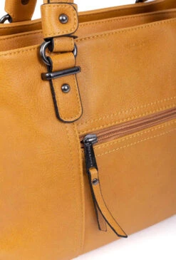 Hexagona Sac Porté épaule 2 Anses Synthétique Moutarde " 315292 " -Maroquinerie sac main femme gracieuse 315292 19 049568100 1612 17022022