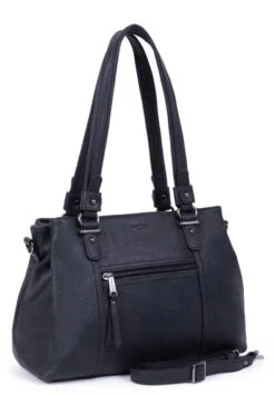 Hexagona Sac Porté épaule 2 Anses Synthétique Noir " 315292 "