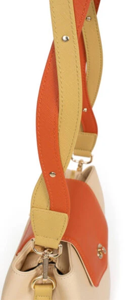 Hexagona Sac Porté épaule 1 Anse Synthétique Crème " 649302 " -Maroquinerie sac main femme tressee 649302 19 062072500 1614 17022022