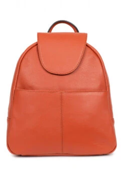 Hexagona Sac à Dos En Cuir De Vachette Orange " 462345 " 9 Hexagona Sac à Dos En Cuir De Vachette Orange " 462345 " -Maroquinerie sacadosencuirdevachette462345 orange 006520100 1540 12032021